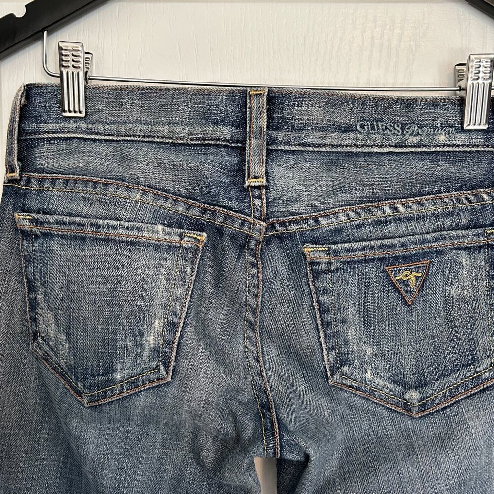 ICONIC! Guess Premium Vintage“Foxy” Flare Jeans Women’s Size 26 | Low-Rise